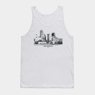 Des Moines - Iowa Tank Top